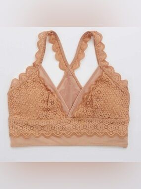 Aerie Lace Padded Racerback Pullon
Bralette Bra
